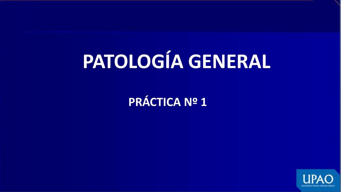 Patología General