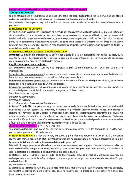 Resumen derecho constitucional 2