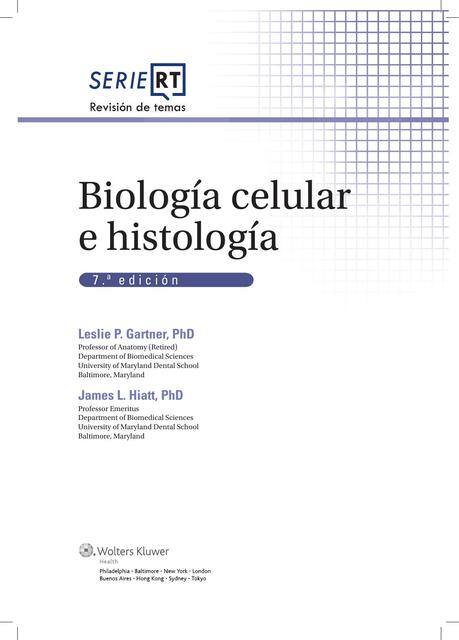 Biología celular e histología