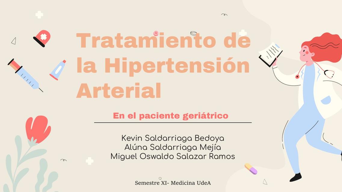 Tratamiento de la Hipertensión Arterial 