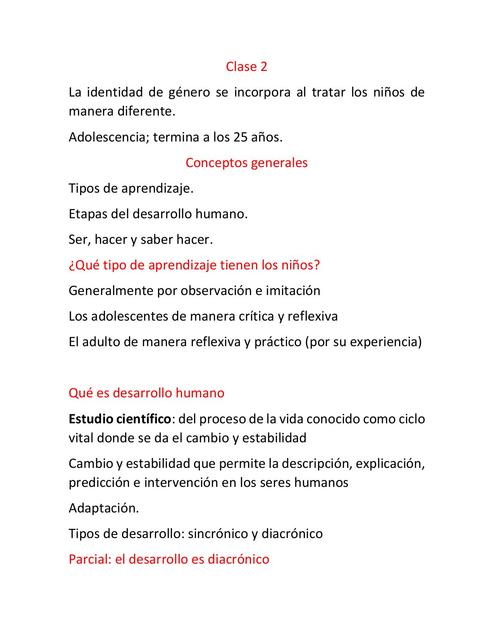 Humano y sexualidad  