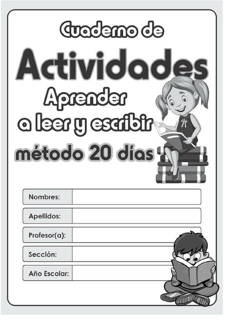 Cuaderno de Actividades Aprender a Leer y Escribir 