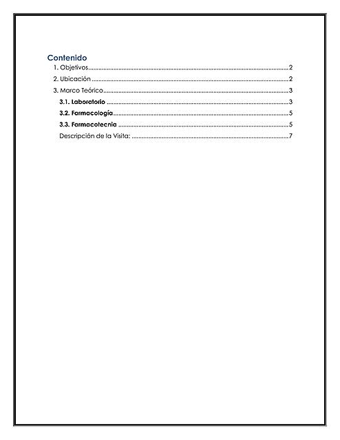 Informe LABORATORIO DE FARMACOLOGIA