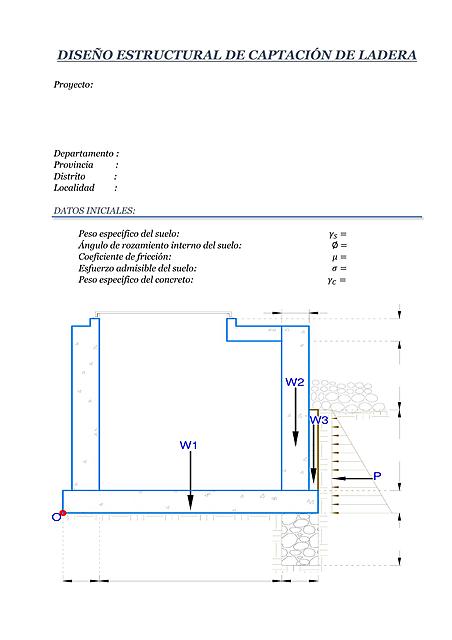 DISEÑO ESTRUCTURAL DE CAPTACION