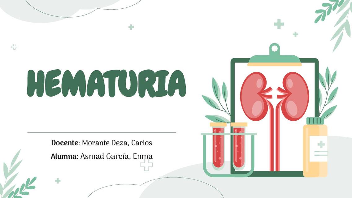 Hematuria   