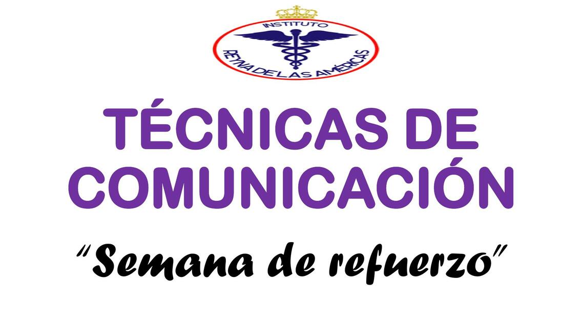 Técnicas de Comunicación 