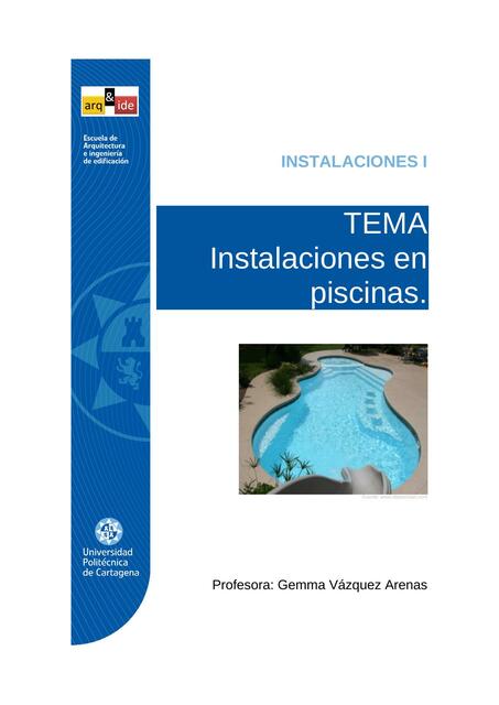 Instalaciones en Piscinas 