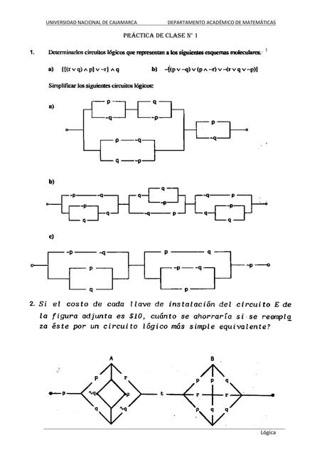 Circuitos Lógicos 