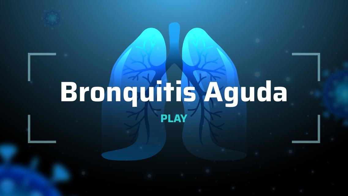 Bronquitis Aguda