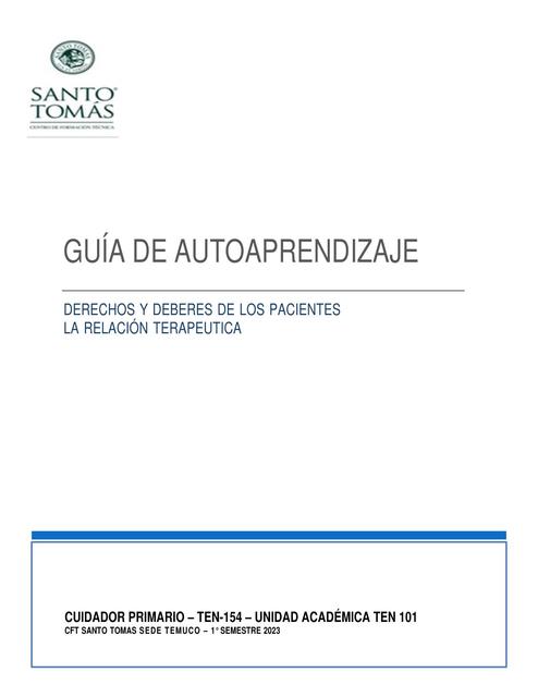 Guía de autoaprendizaje