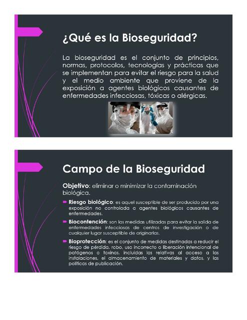 Bioseguridad