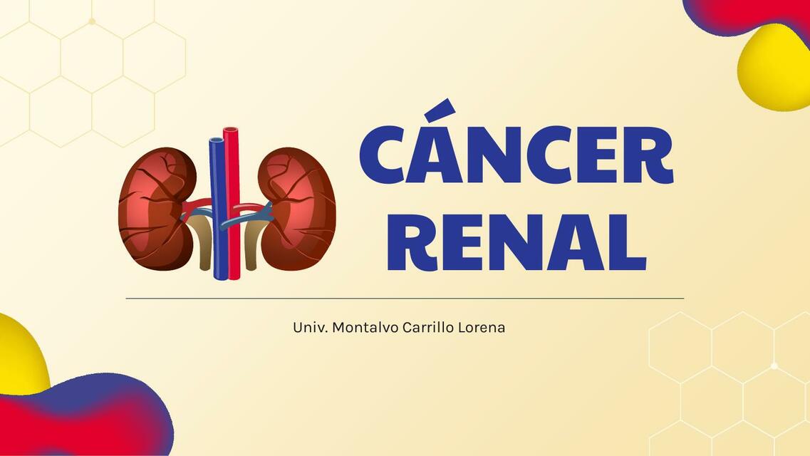 Cáncer renal