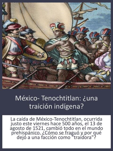 500 años de la Conquista México Tenochtitlan