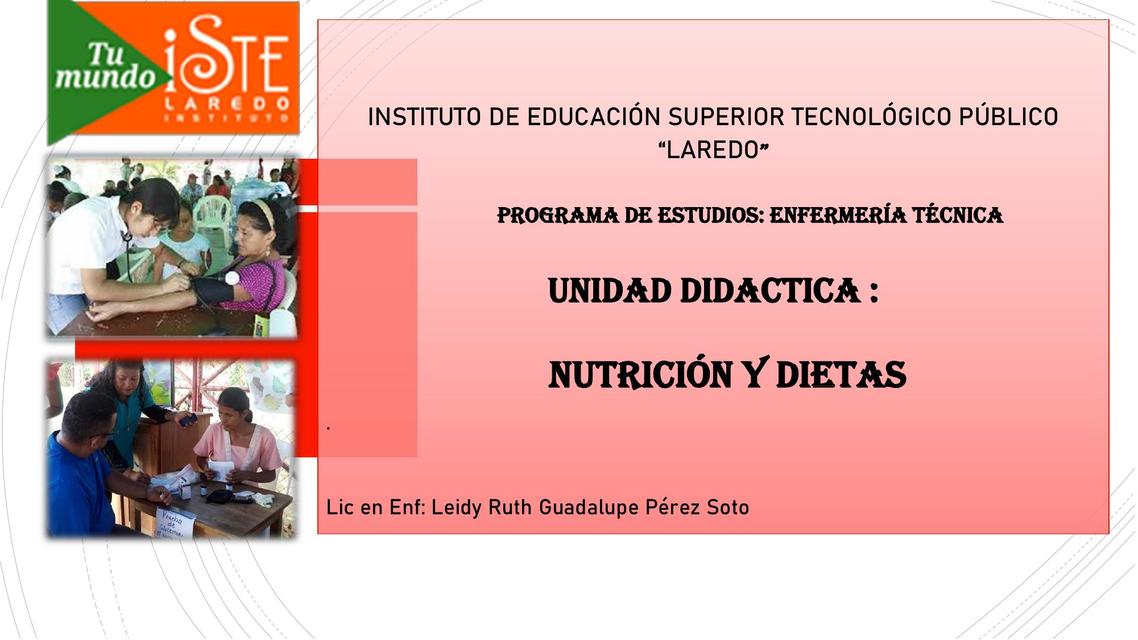 Nutrición y Dietas 