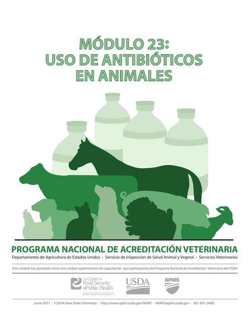 Uso de Antibióticos en Animales 