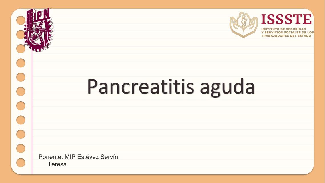 Pancreatitis aguda 