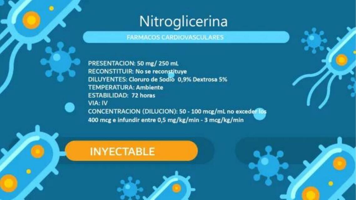 Nitroglicerina Enfermero Isaias Rivas enfermeroisaiasrivas uDocz