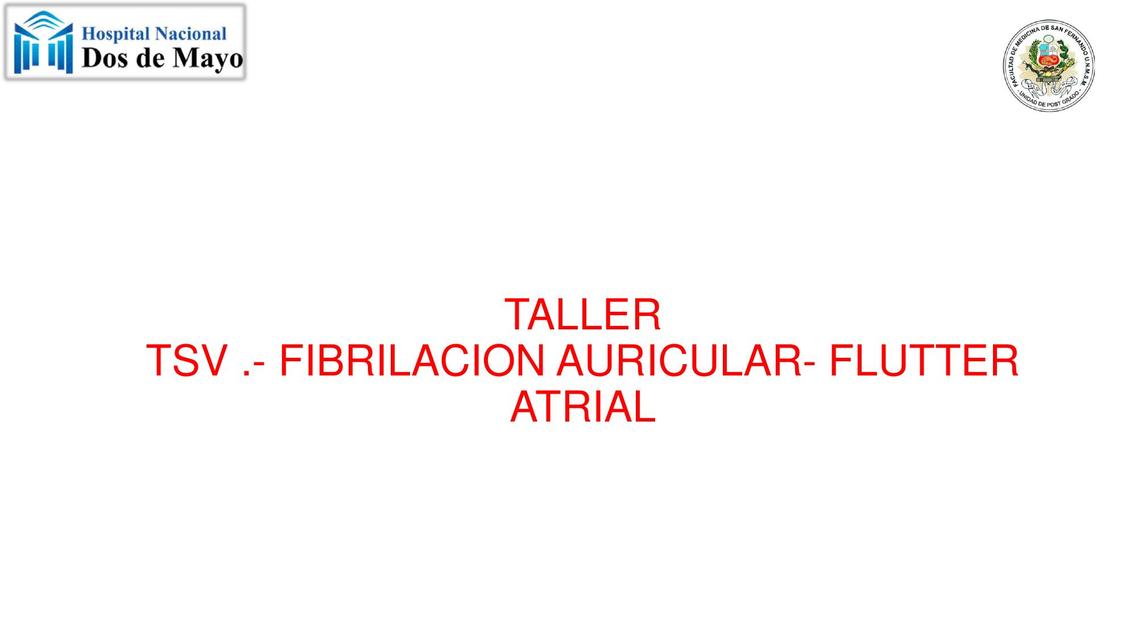 Fibrilación auricular 