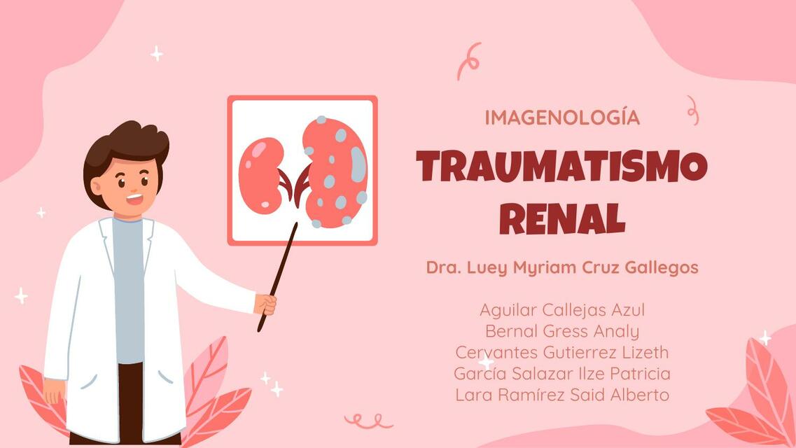 Traumatismo Renal