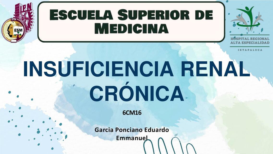 Insuficiencia renal crónica