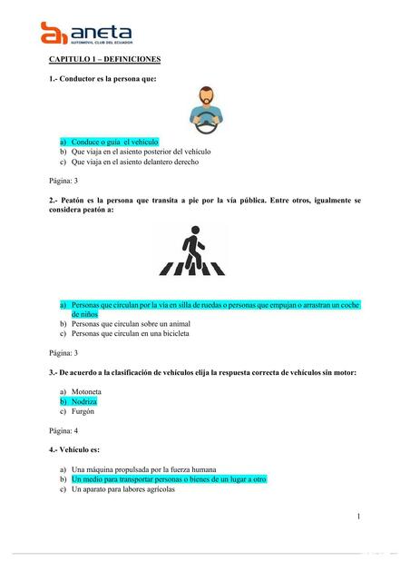 Test de Conducción 