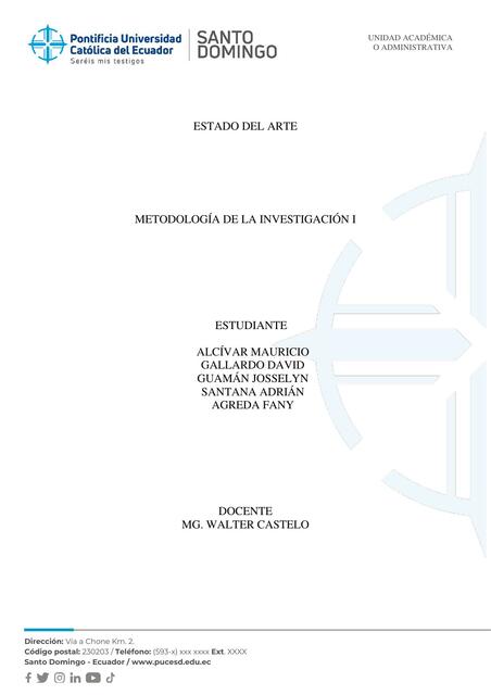 Metodología de investigación 