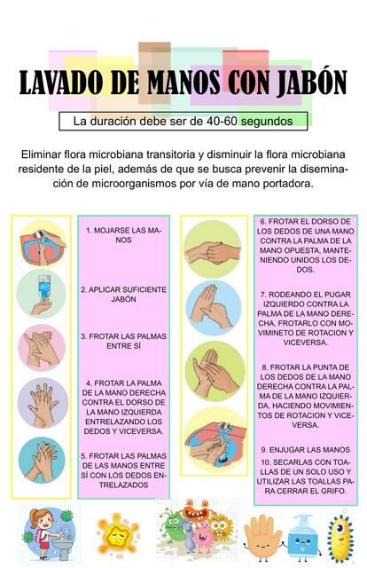 Lavado de Manos con Jabón 