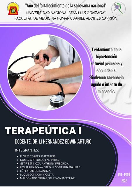 Tratamiento de la hipertensión arterial primaria y secundaria 