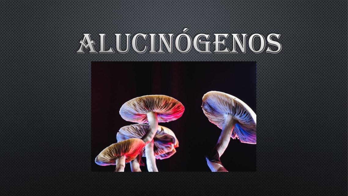 Alucinógenos 