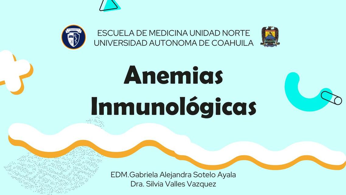 Anemias Inmunológicas