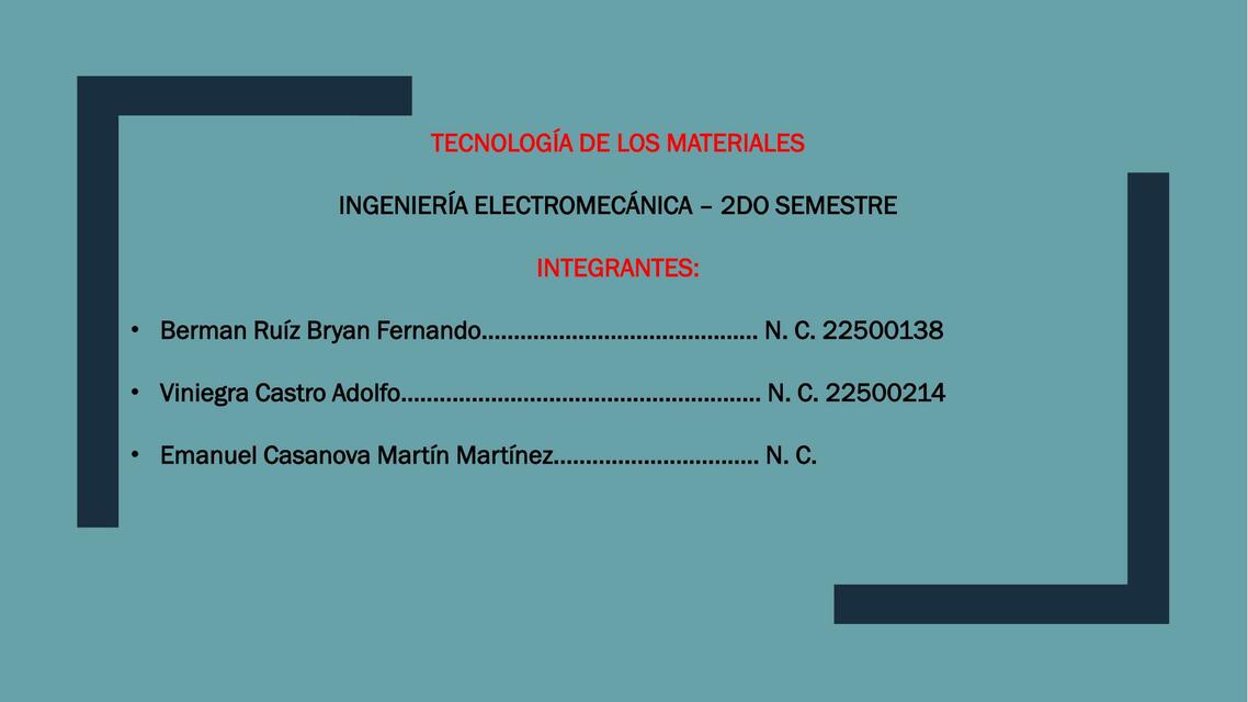 Cristales expo materiales