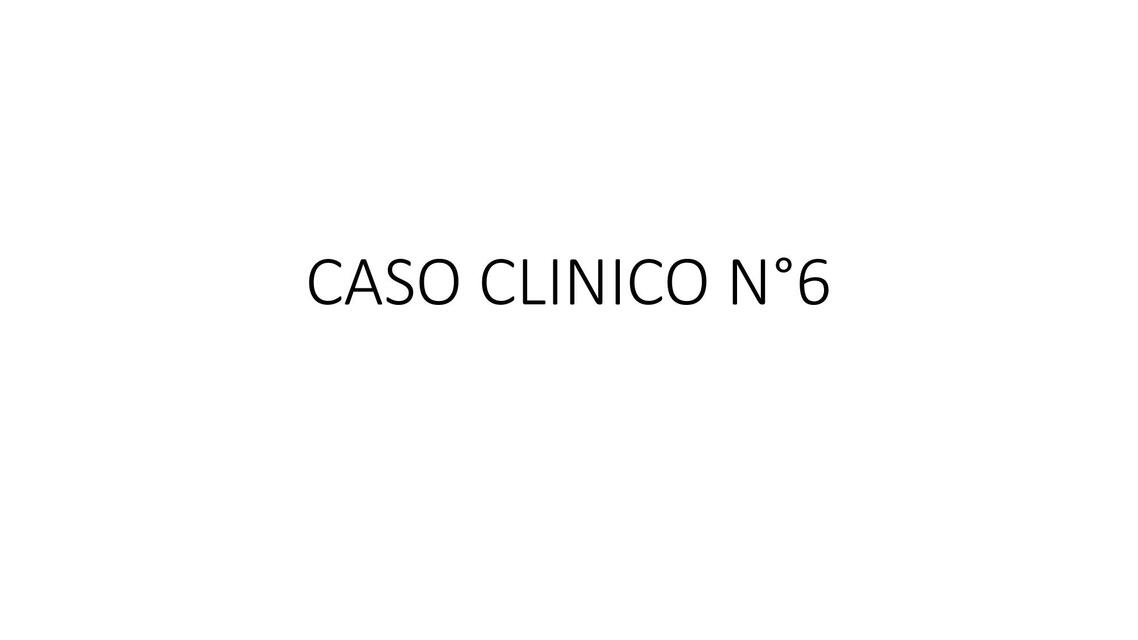 Caso Clínico 