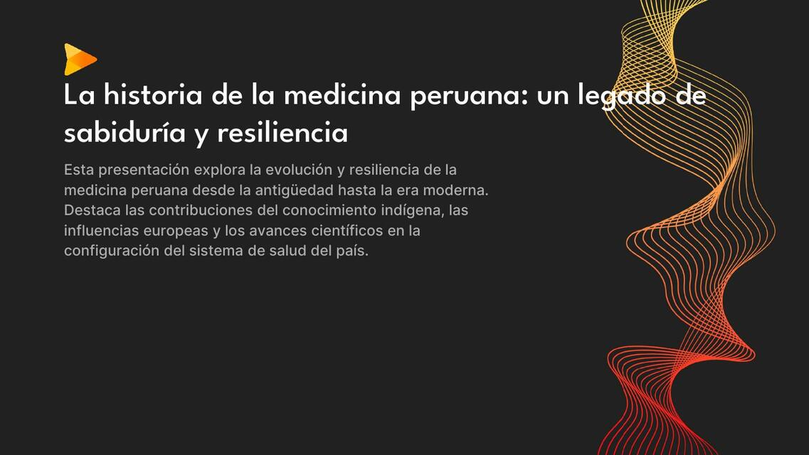 Historia de la medicina peruana