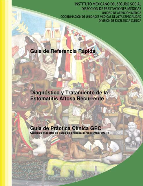 Diagnóstico y Tratamiento de la Estomatitis Aftosa Recurrente