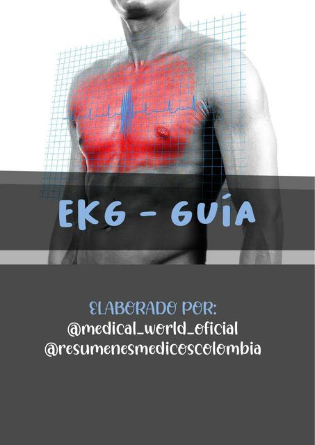 Guía  De Electrocardiograma  - Elaboración propia. 