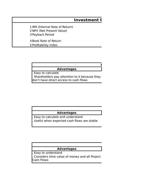 Capital Budgeting