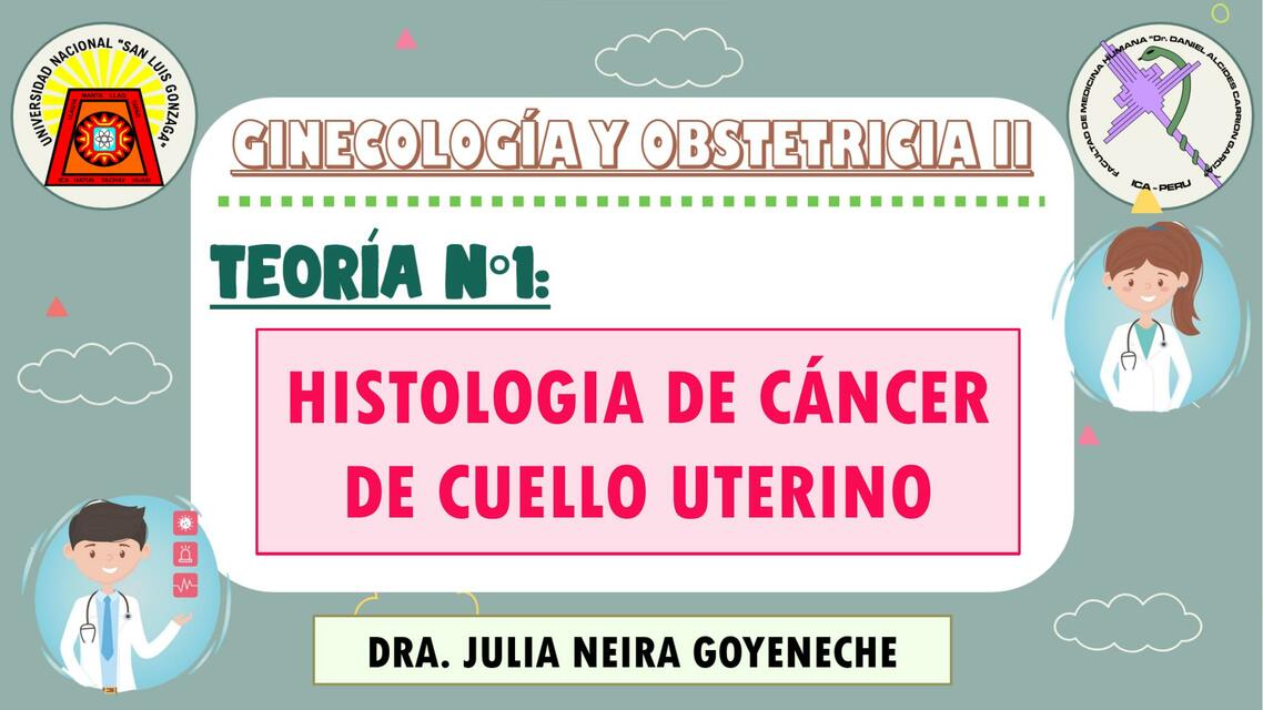 Histología de Cáncer de Cuello Uterino 