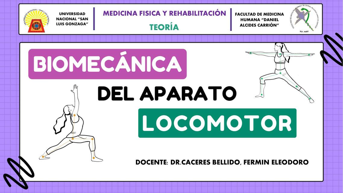 Biomecánica del Aparato Locomotor