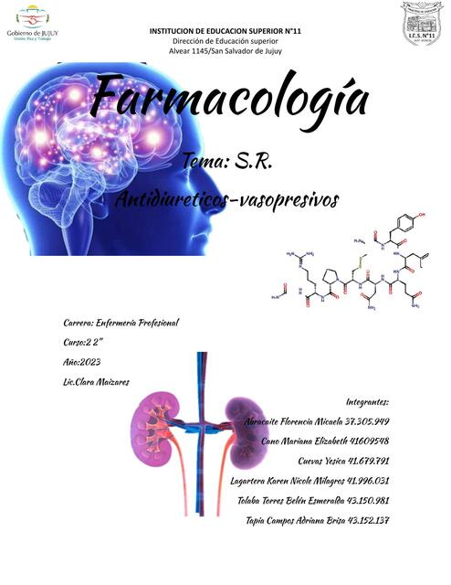 Farmacología sistema nervioso