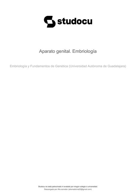 Aparato genital