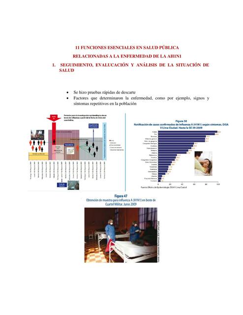 11 Funciones Esenciales en Salud Pública 