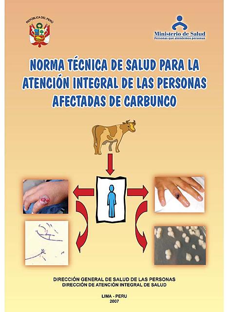 CARBUNCO NT de Carbunco MINSA PERU - NORMA TECNCA | Booksmedicosperu ...