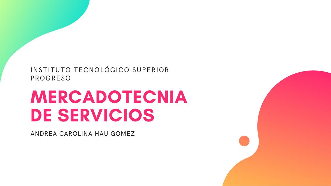 Mercadotecnia  De Servicios 