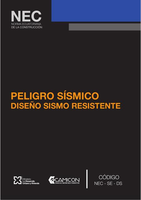 Peligro Sísmico