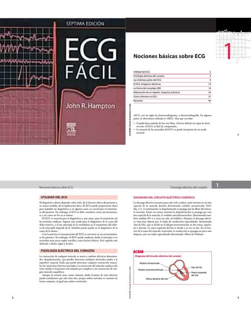 Nociones básicas sobre ECG 