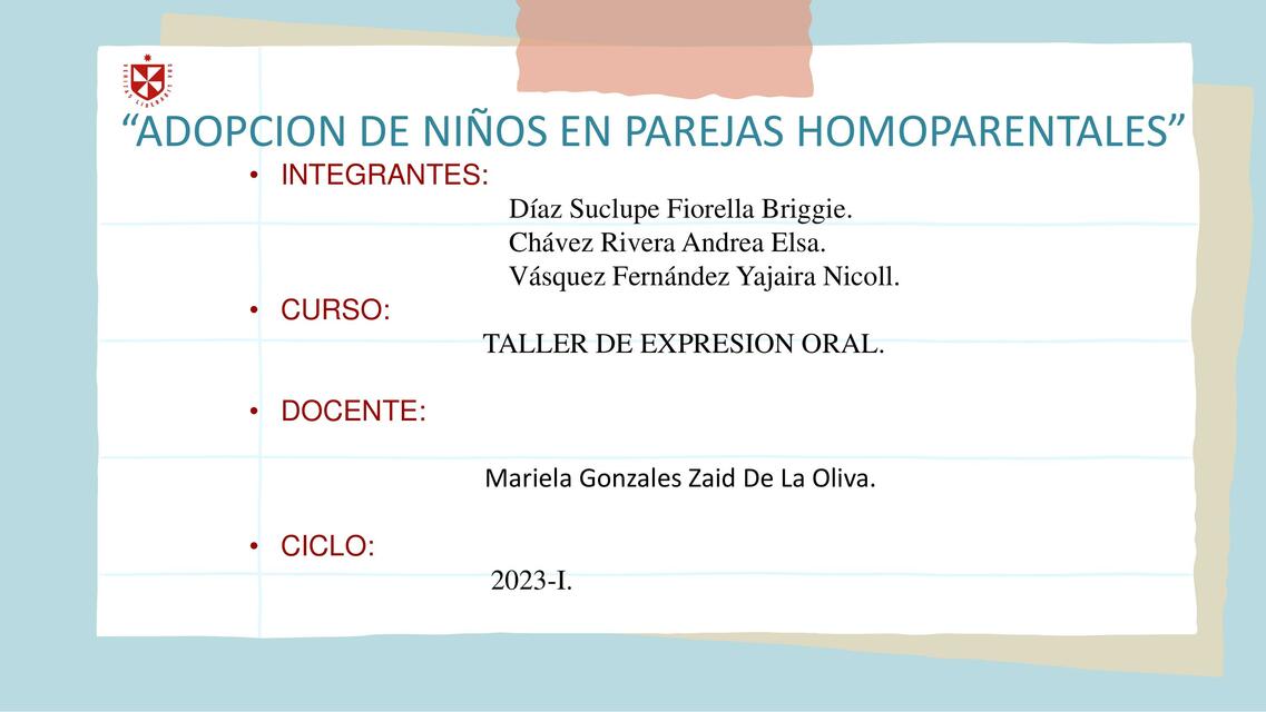 Adopcion De Niños Por Homoxesuales Causas O Factores Del Problema