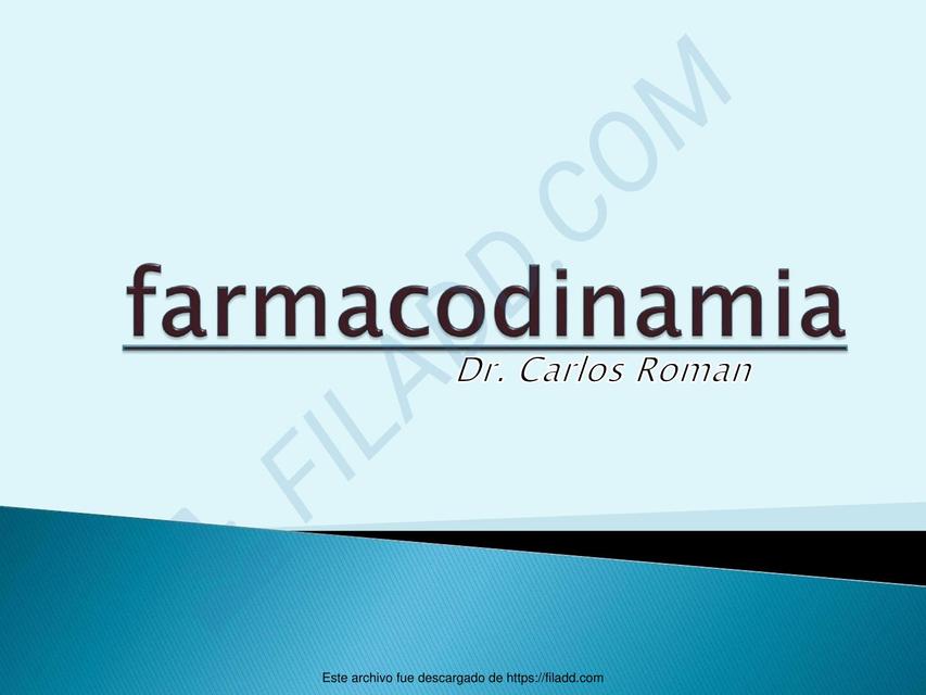 Farmacodinamia    