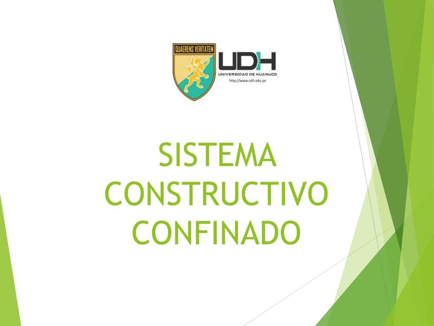 Sistema constructivo confinado 