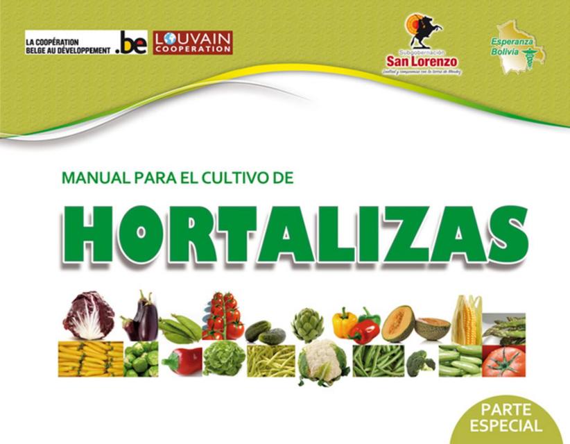 Manual para el Cultivo de Hortalizas  