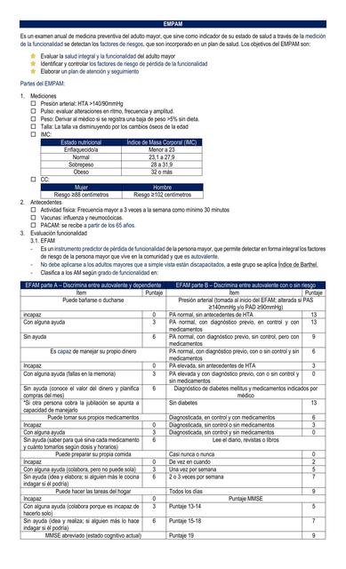 Empam - Examen de medicina